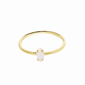 Ring - Marquee White Opalite