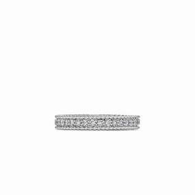 Roberto Coin Diamond Princess 18ct White Gold 0.43ct Diamond Ring D
