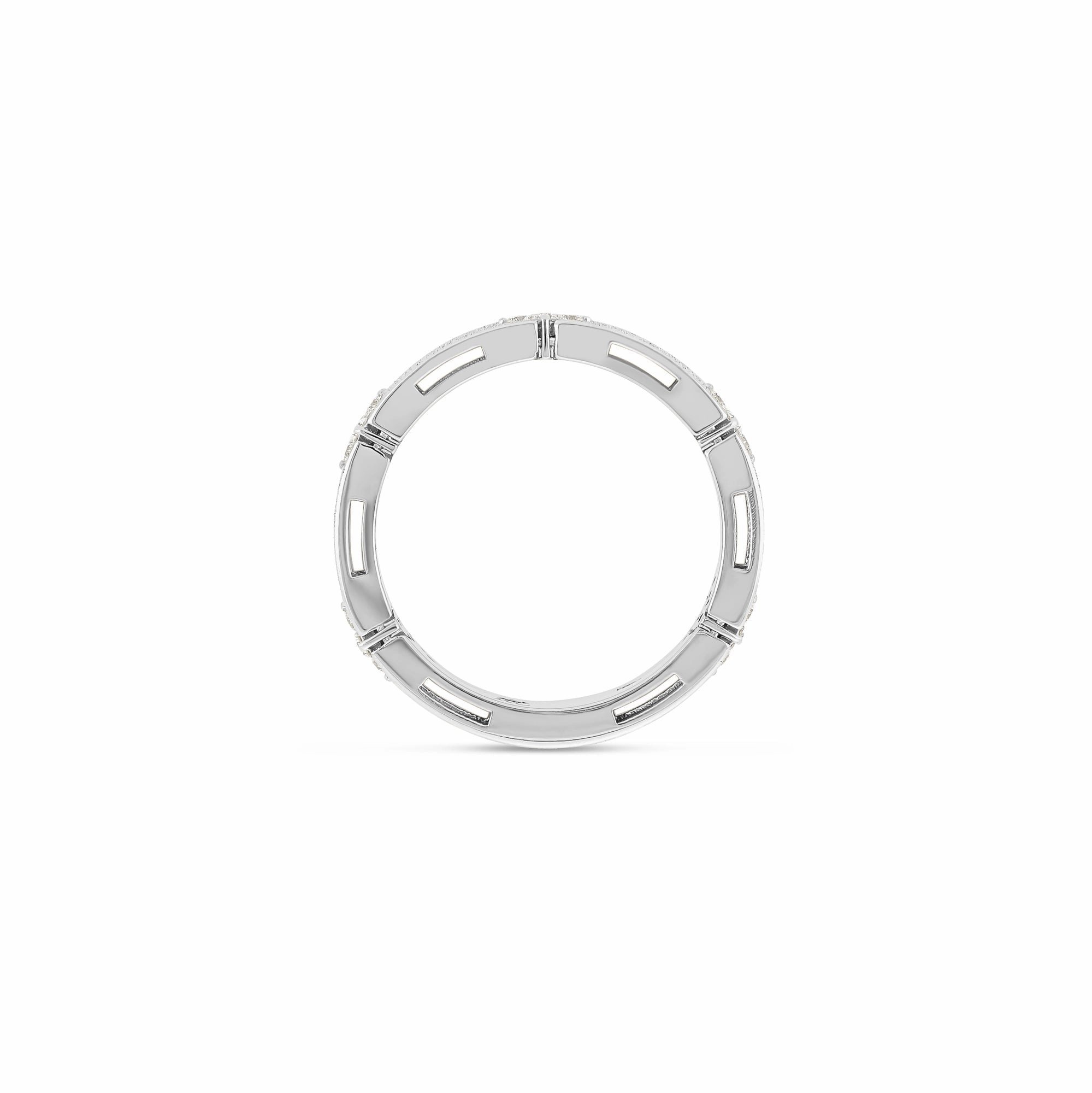 Roberto Coin Love in Verona 18ct White Gold Diamond Ring