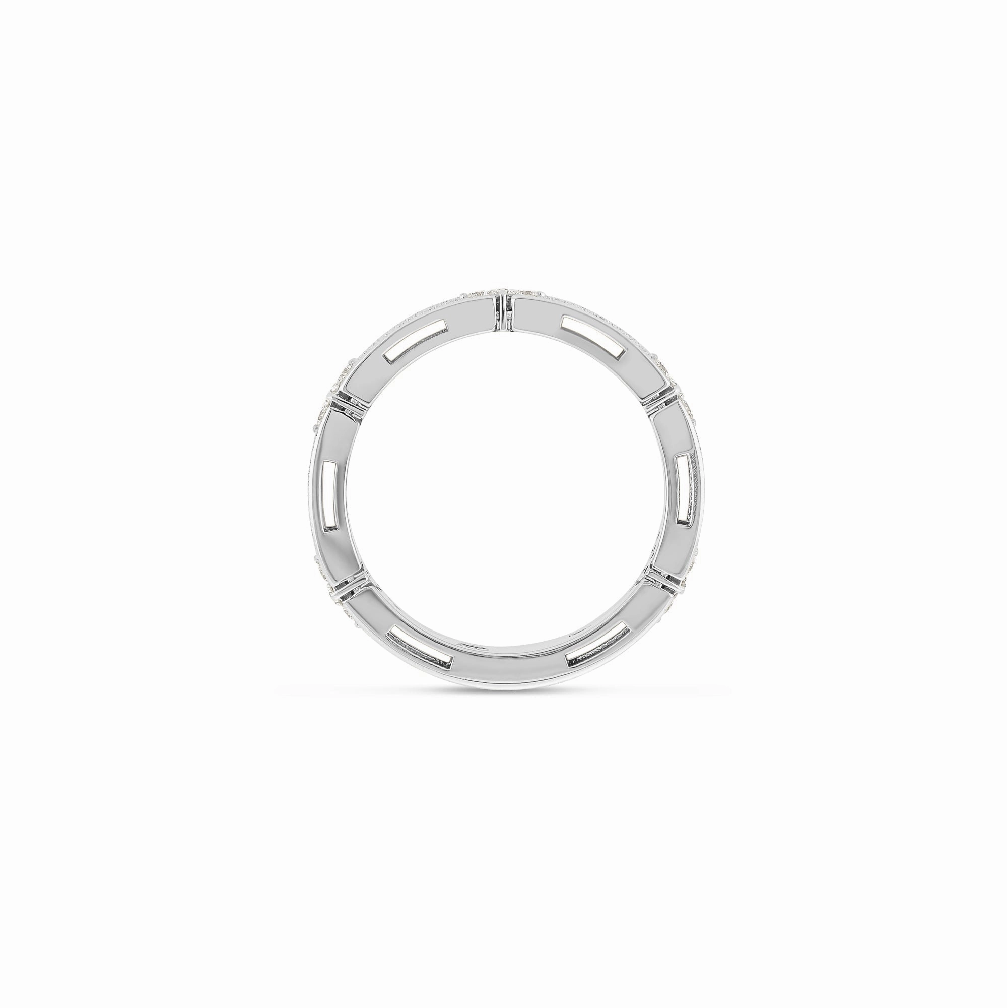 Roberto Coin Love in Verona 18ct White Gold Diamond Ring