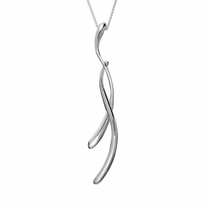 Sarah Jordan Sterling Silver Crescendo Necklace