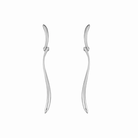 Sarah Jordan Sterling Silver Drift Stud Earrings