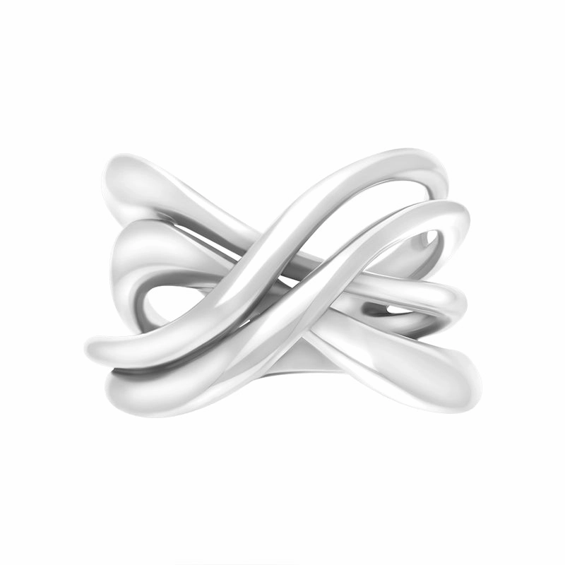Sarah Jordan Sterling Silver Salsa Ring D