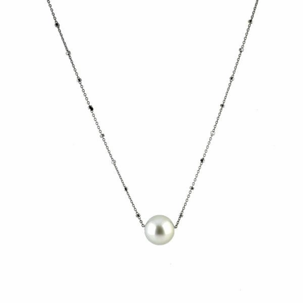 Schoeffel Catwalk Silver Pearl Necklace