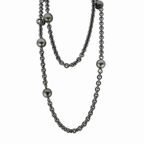 Schoeffel Catwalk Sterling Silver Pearl Necklace