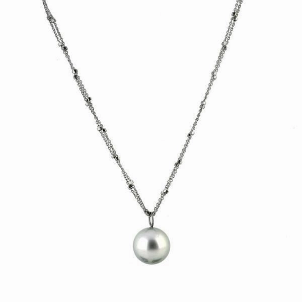 Schoeffel Catwalk Sterling Silver Pearl Necklace
