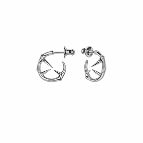 Shaun Leane Blackthorn Sterling Silver Mini Hoop Earrings