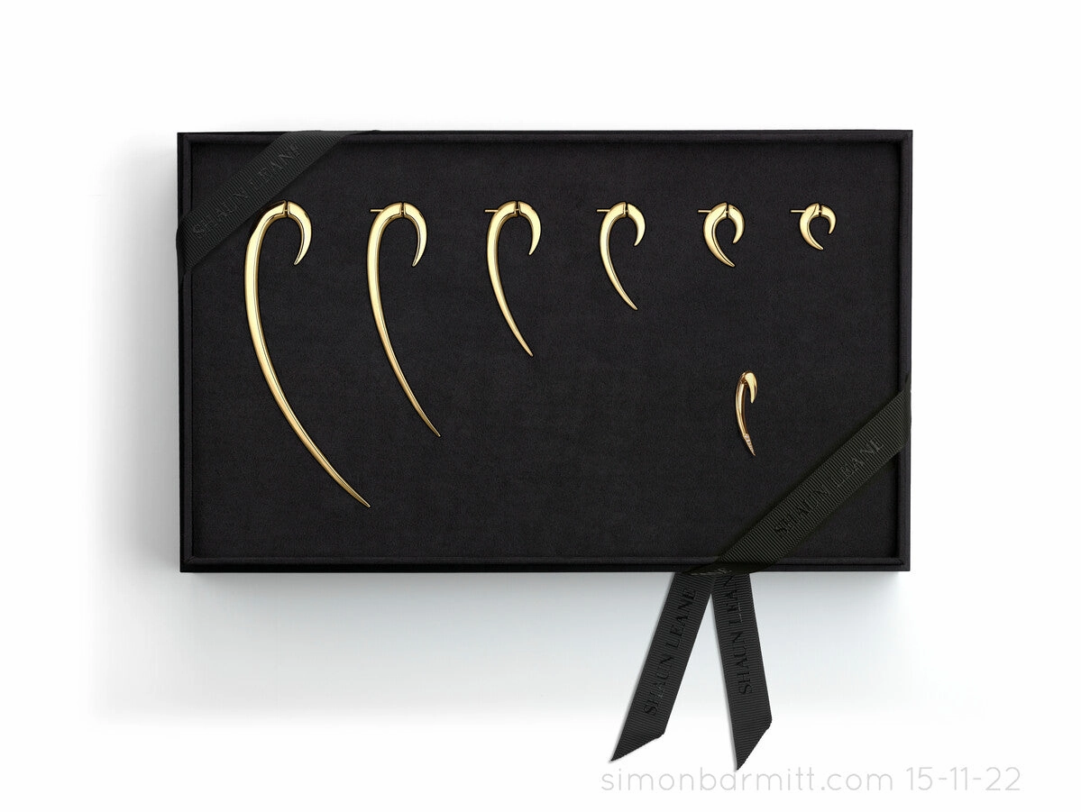 Shaun Leane Iconic Hook 18ct Yellow Gold Plated Sterling Silver Earring Box Set
