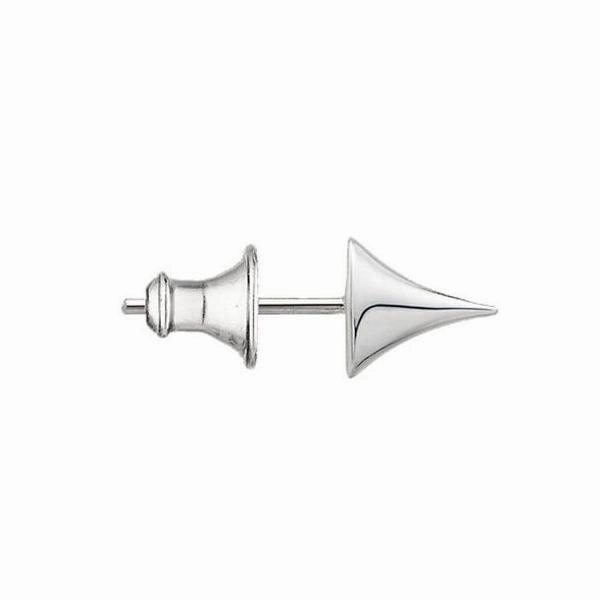 Shaun Leane Rose Thorn Single Sterling Silver Large Stud Earring