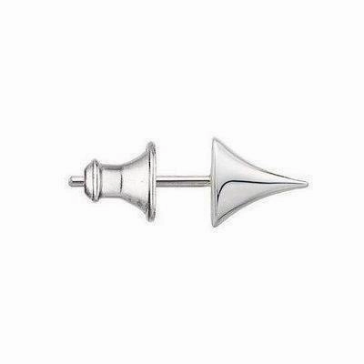 Shaun Leane Rose Thorn Single Sterling Silver Small Stud Earring