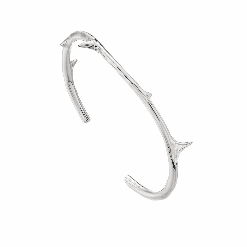Shaun Leane Rose Thorn Sterling Silver Bangle