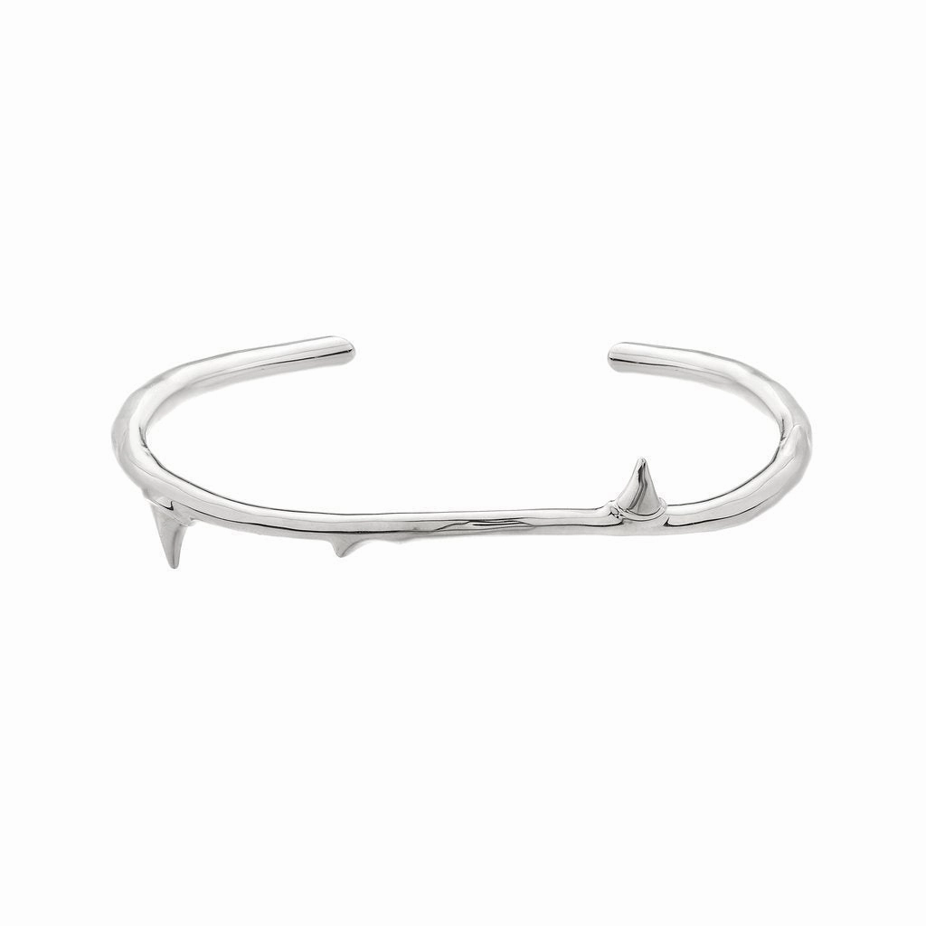 Shaun Leane Rose Thorn Sterling Silver Bangle