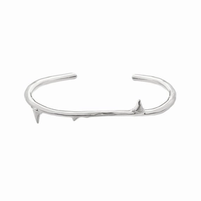 Shaun Leane Rose Thorn Sterling Silver Bangle