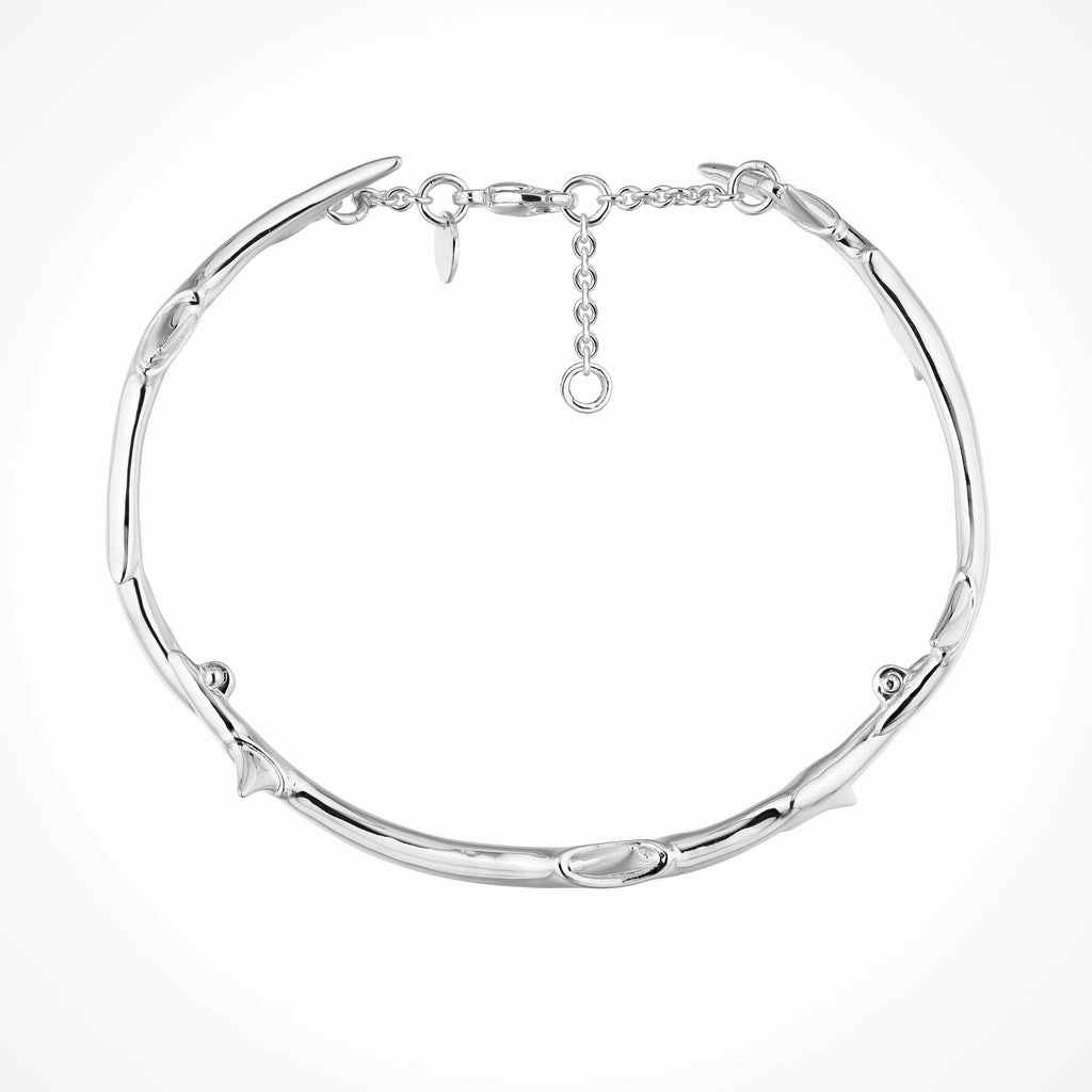 Shaun Leane Rose Thorn Sterling Silver Linked Bracelet