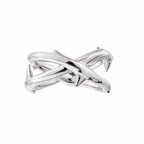 Shaun Leane Rose Thorn Sterling Silver Wide Ring