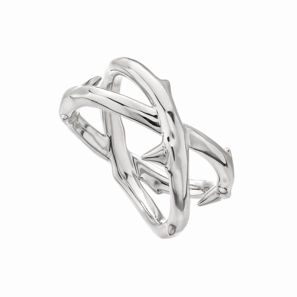Shaun Leane Rose Thorn Sterling Silver Wide Ring