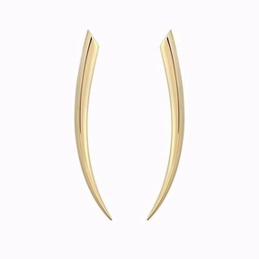 Shaun Leane Sabre 18ct Yellow Gold Medium Earrings
