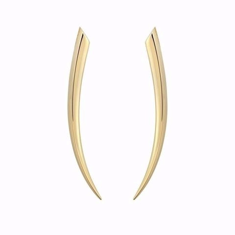 Shaun Leane Sabre 18ct Yellow Gold Medium Earrings