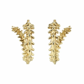 Shaun Leane Serpent Trace 18ct Yellow Gold Plated Sterling Silver Mini Hoop Earrings