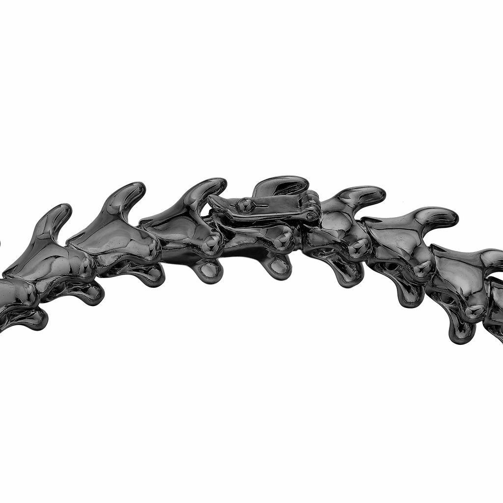 Shaun Leane Serpent Trace Sterling Silver Black Rhodium Slim Bracelet