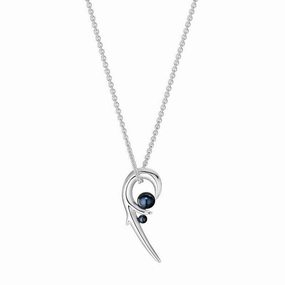Shaun Leane Sterling Silver Hooked Pearl Pendant