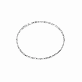 Sif Jakobs Ellera Sterling Silver White Zirconia Tennis Bracelet
