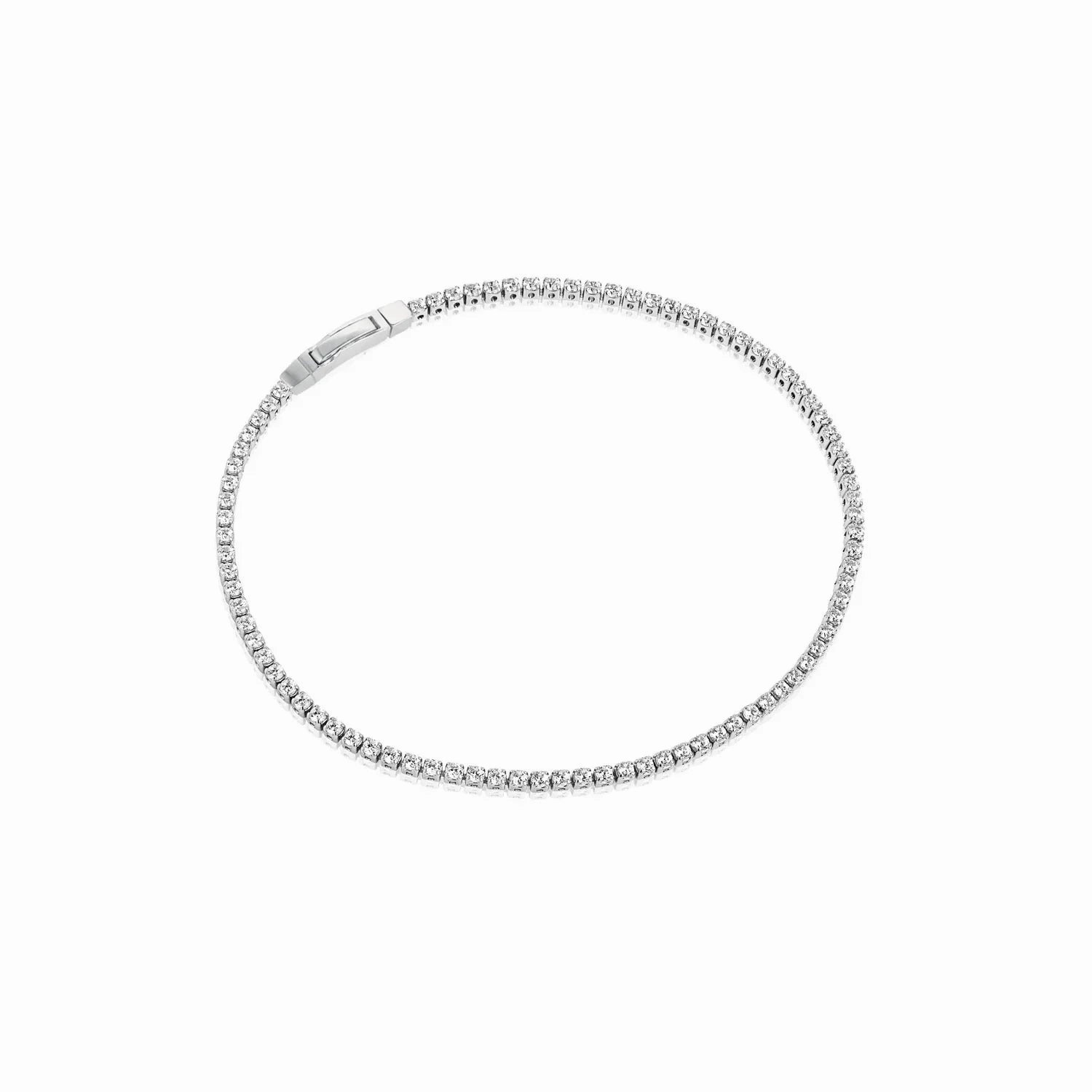 Sif Jakobs Ellera Sterling Silver White Zirconia Tennis Bracelet