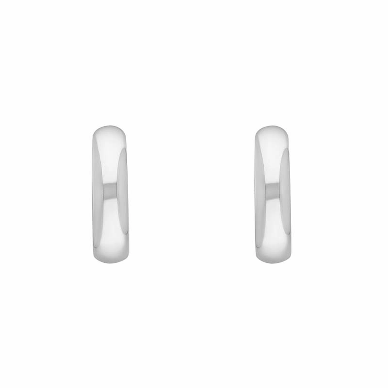 Sterling Silver 14mm Hoop Earrings