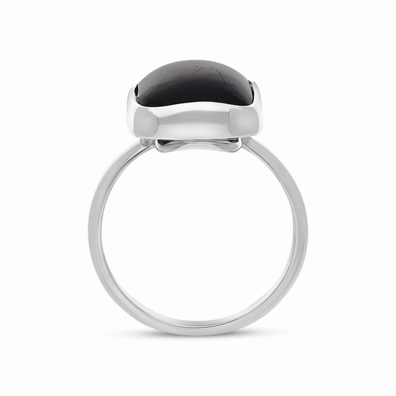 Sterling Silver Blue John Abstract Ring D