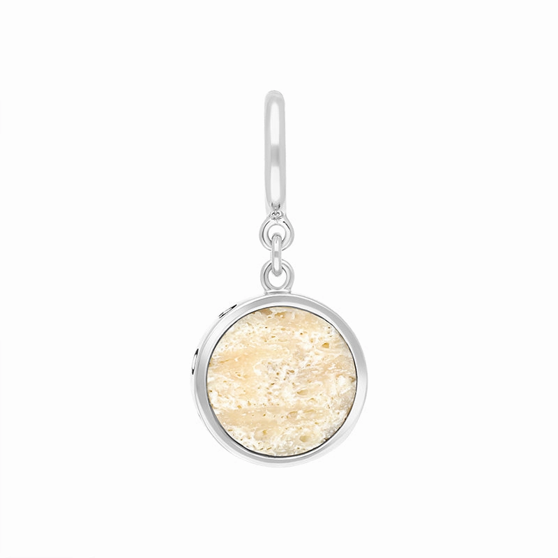 Sterling Silver Coquina Barbados Loop Charm