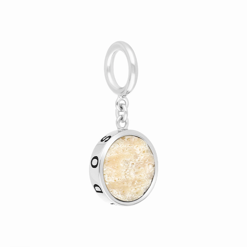 Sterling Silver Coquina Barbados Loop Charm