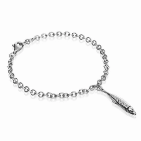 Sterling Silver Emma Stothard Silver Darling Charm Bracelet