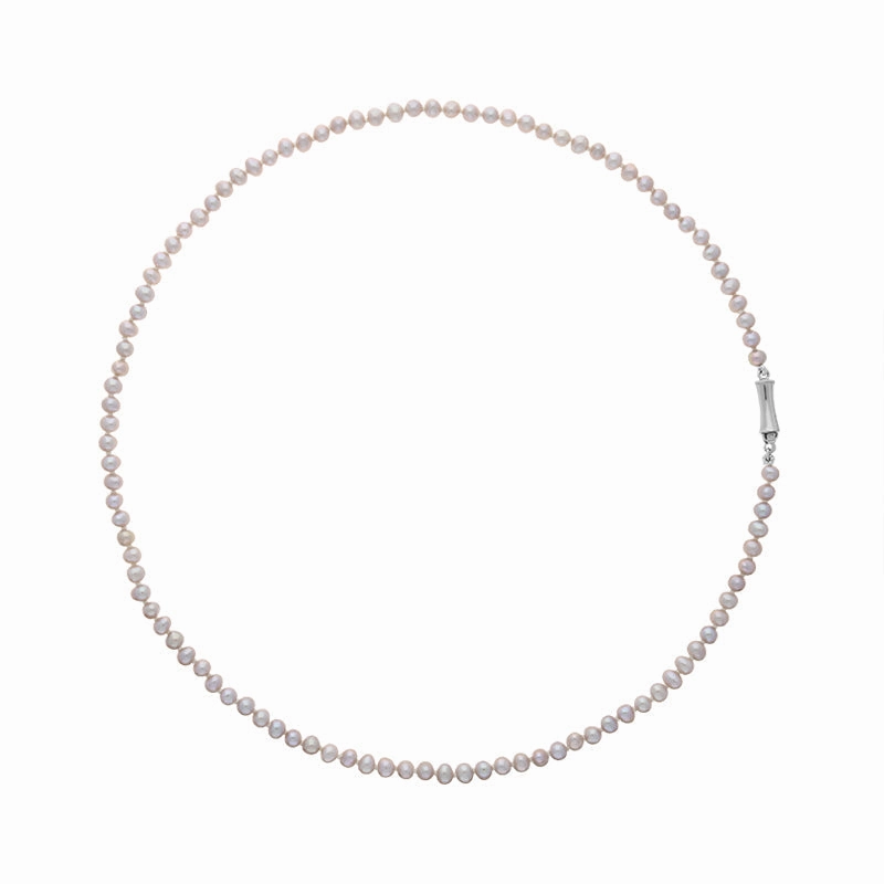 Sterling Silver Freshwater Pearl Necklace D