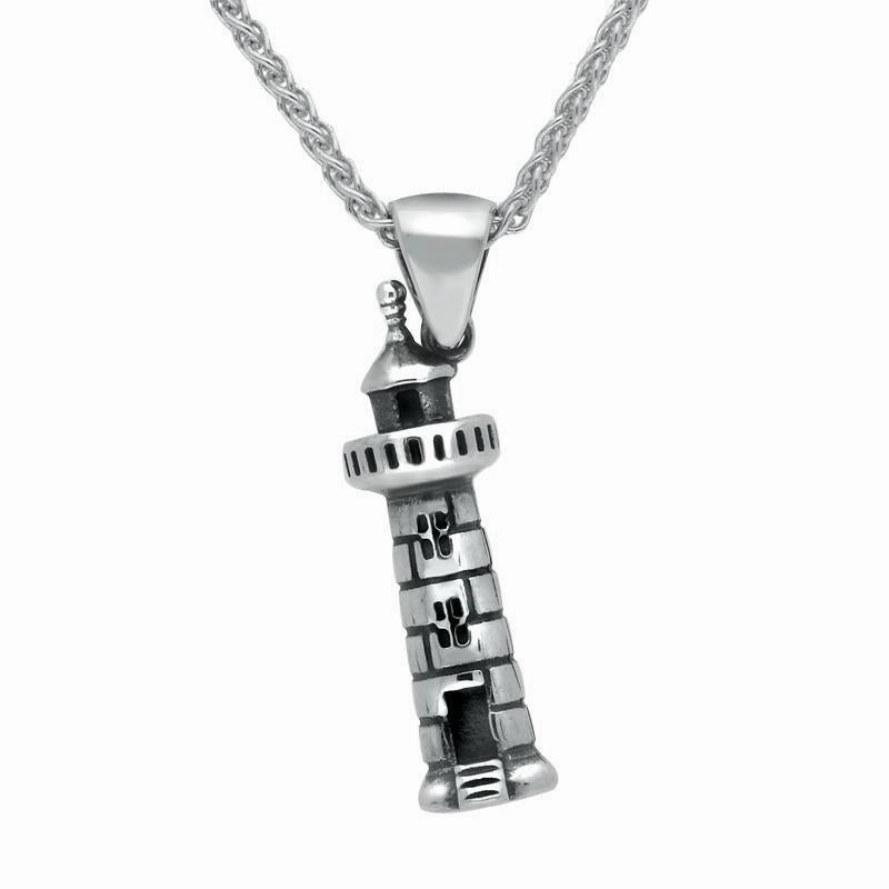 Sterling Silver Regatta Lighthouse Necklace.
