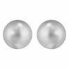 Swarovski Fantastic Grey Crystal Pearl Stud Earrings