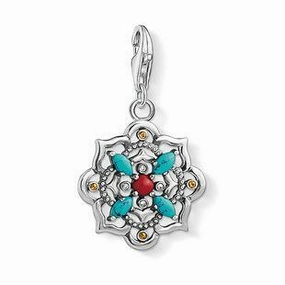 Thomas Sabo Charm Club Ethnic Lotus Flower Charm D