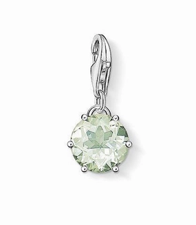 Thomas Sabo Charm Club Prasiolite August Birthstone Charm D