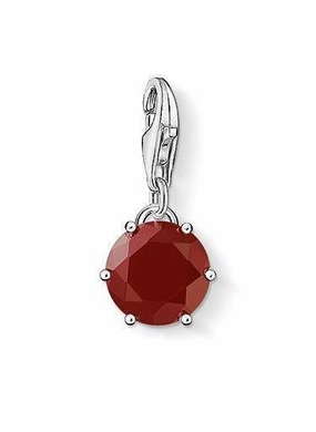 Thomas Sabo Charm Club Red Agate January Birthstone Charm
