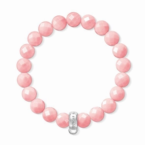 Thomas Sabo Charm Club Sterling Silver Bamboo Coral Charm Bracelet D