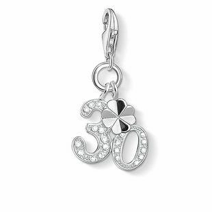 Thomas Sabo Charm Club Sterling Silver Cubic Zirconia 30 Charm D