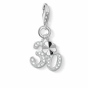 Thomas Sabo Charm Club Sterling Silver Cubic Zirconia 30 Charm D