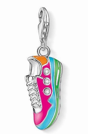 Thomas Sabo Charm Club Sterling Silver Enamel Sneaker Charm  D