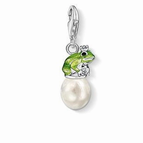 Thomas Sabo Charm Club Sterling Silver Freshwater Pearl Frog Charm