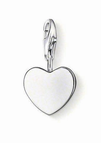 Thomas Sabo Charm Club Sterling Silver Heart Charm