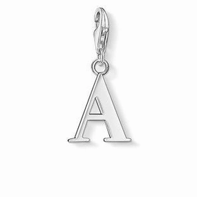 Thomas Sabo Charm Club Sterling Silver Letter A Charm D