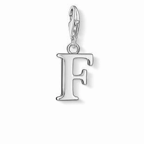 Thomas Sabo Charm Club Sterling Silver Letter F Charm D