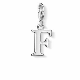 Thomas Sabo Charm Club Sterling Silver Letter F Charm D