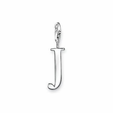Thomas Sabo Charm Club Sterling Silver Letter J Charm D