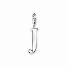 Thomas Sabo Charm Club Sterling Silver Letter J Charm D