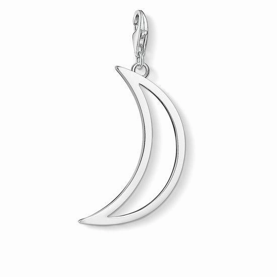 Thomas Sabo Charm Club Sterling Silver Moon Charm Pendant D
